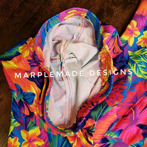 Xs/ X Long 24x35 flares💜 MarpleMade Designs super soft yoga, low rise - Picture 7 of 15